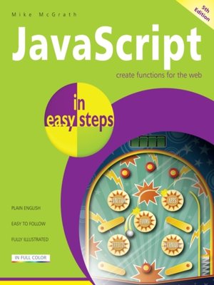 cover image of JavaScript in easy steps